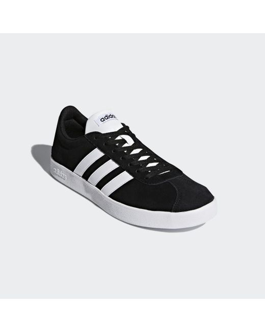 Adidas Black Vl Court 2.0 Shoes