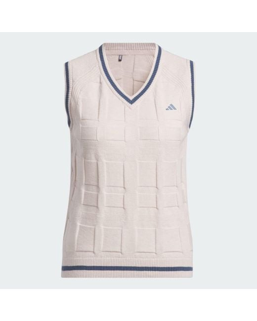 Adidas Blue #39;S Go-To Sweater Vest