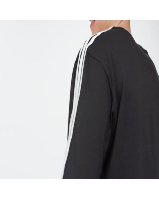 Adidas Black Adicolor Oversized T-Shirt for men