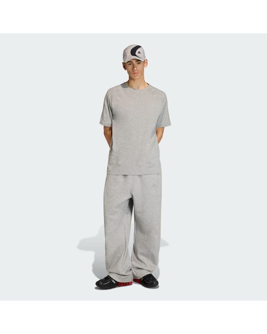 Adidas Gray Cutline Regular T-Shirt for men