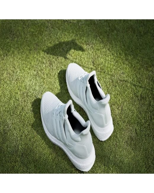 Adidas White Ultraboost Golf Shoes
