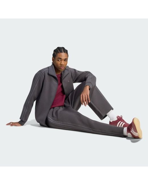 Adidas Black Beckenbauer Premium Track Tracksuit Bottoms for men