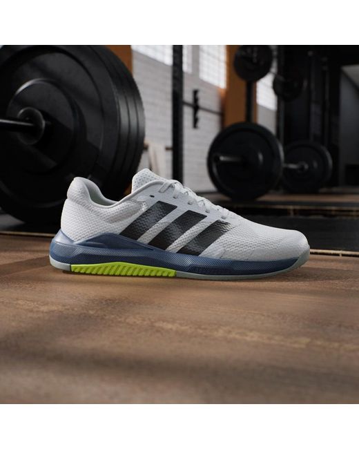 Adidas Blue Dropset Base Training Shoes for men