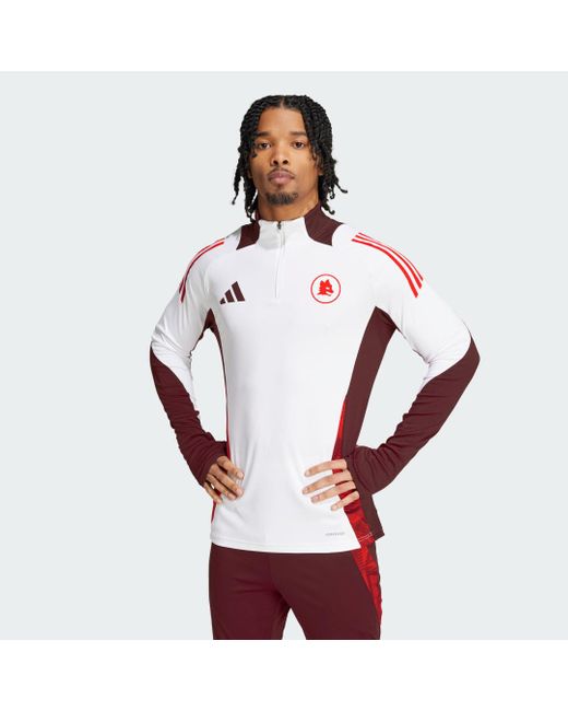Adidas Red As Roma Tiro 24 Competition Training Top for men