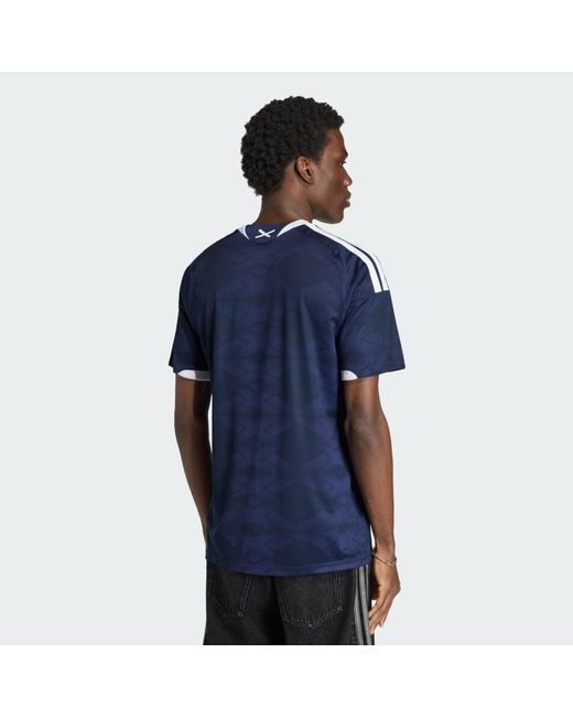 Adidas Blue Scotland 26 Home Jersey for men