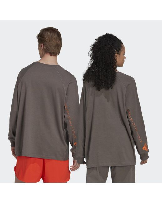 Adidas Brown By Stella Mccartney Long Sleeve Long-Sleeve Top (Gender Neutral)