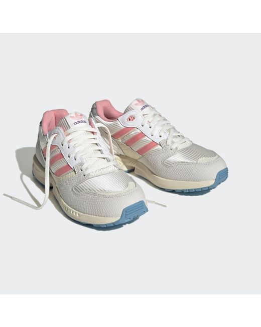 Adidas White Zx 5020 Shoes