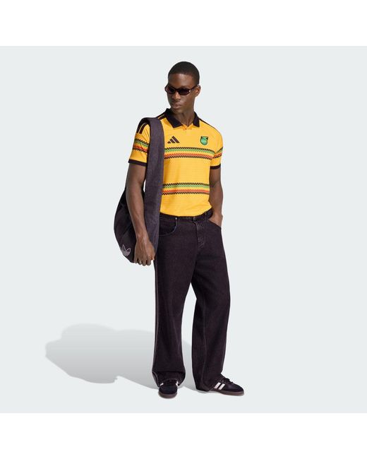 Adidas Yellow Jamaica National Team 2026 Home Replica Jersey for men