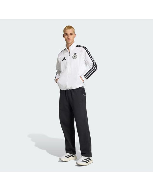 Adidas White Germany Home Anthem Jacket for men