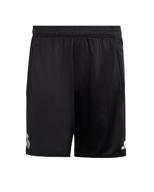 Adidas Black Real Madrid Tiro 25 Competition Training Shorts for men