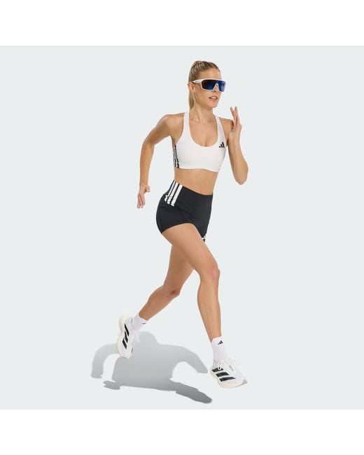 Adidas Black Adizero Short Leggings
