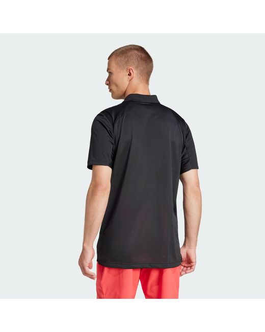 Adidas Black Club Tennis Polo Shirt for men