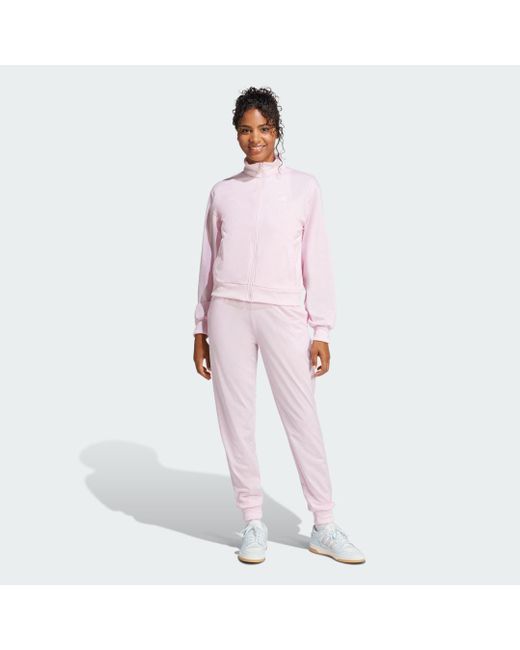 Adidas Pink Tanktop ESSENTIALS FEEL COZY TRAININGSANZUG