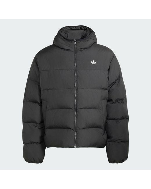 Adidas Black Hooded Regen Jacket for men