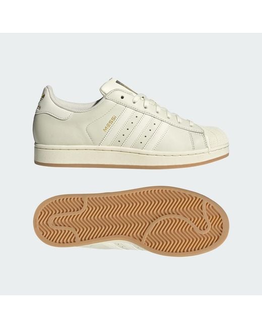 Adidas Natural Superstar Messi Shoes