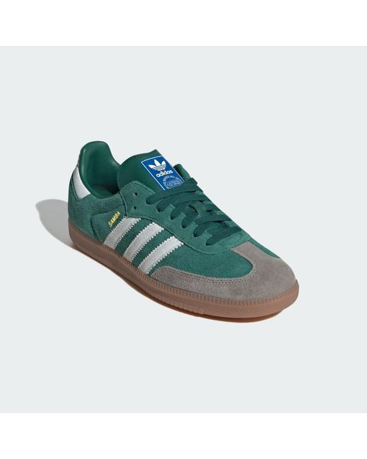 Adidas Originals Green Originals Samba Shoes
