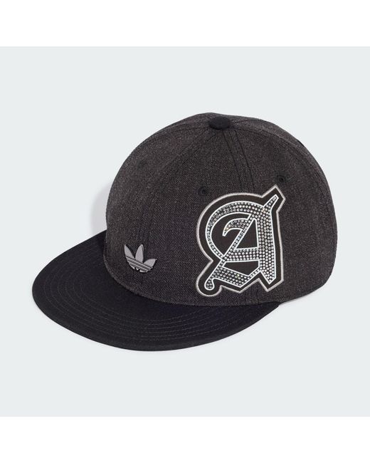 Adidas Black Premium Rhinestone Cap