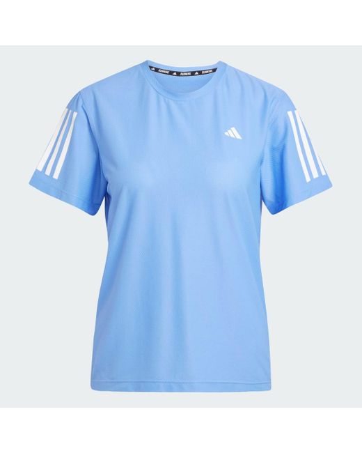 Camiseta Own The Run Adidas de color Blue