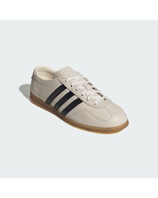 Adidas White Gazelle Lo Pro Shoes