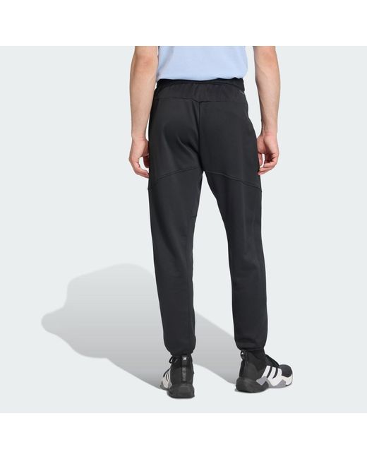 Adidas Gray D4T Climawarm Joggers for men