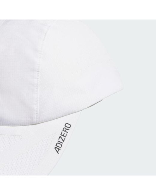 Gorra Runningxadizero Lightweight Climacool Adidas de color White