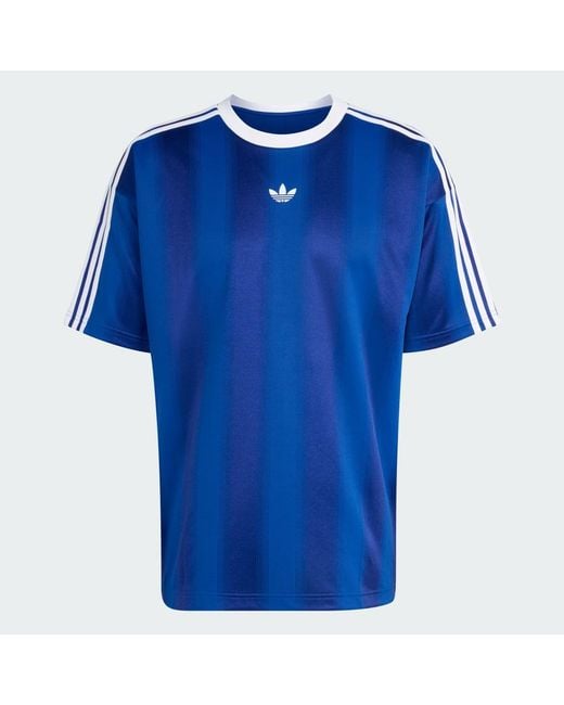 Adidas Blue Adicolor Jacquard Jersey for men