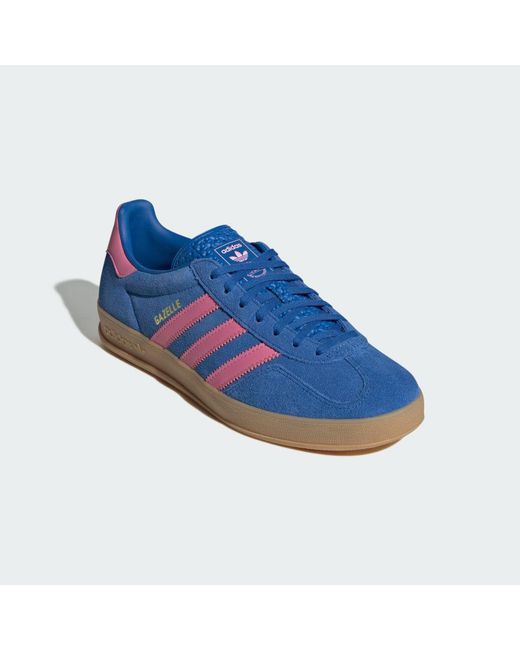 Adidas Blue Gazelle Indoor Shoes