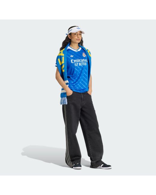 Maglia Third Real Madrid 25/26 di Adidas in Blue