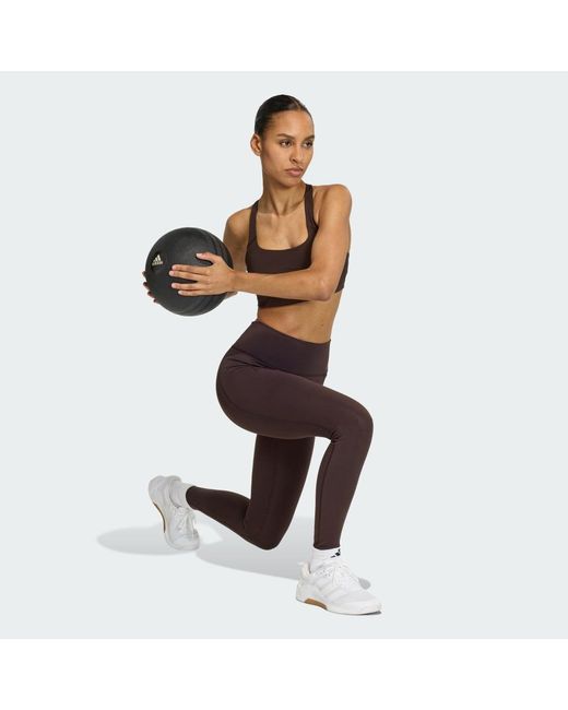 Adidas Multicolor Optime Workout Medium Support Bra