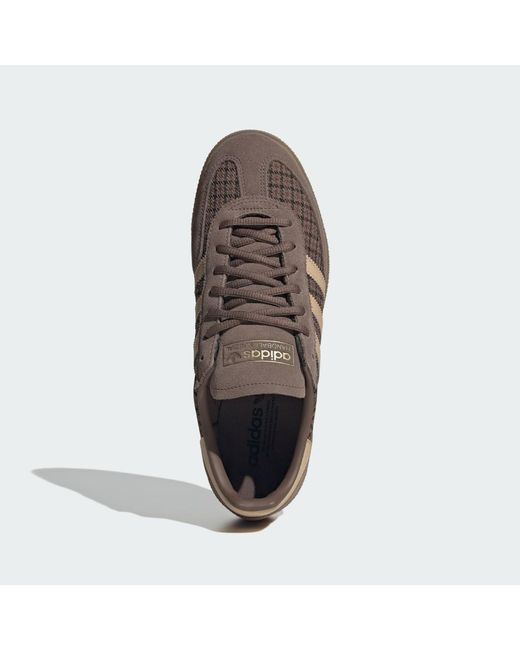 Adidas Brown Handball Spezial Shoes for men