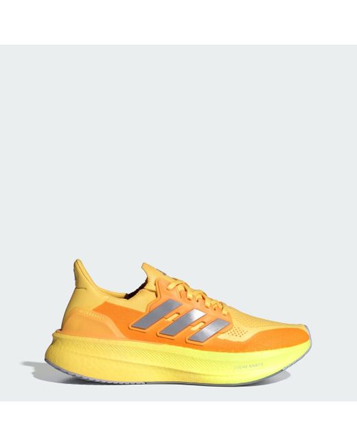 Adidas Yellow Ultraboost 5 Shoes for men