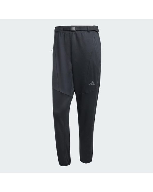 Adidas Gray D4T Climawarm Joggers for men