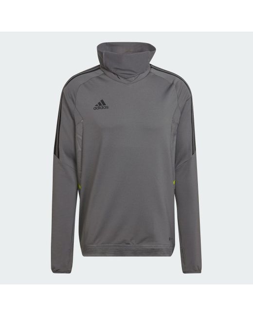 Maglia Condivo 22 Pro Warm di Adidas in Gray da Uomo