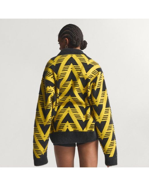 Adidas Green Knitted Half-Zip Sweater