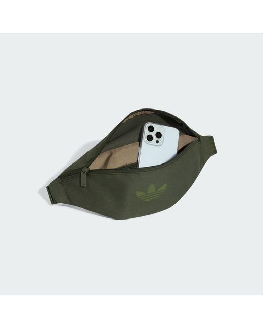 Adidas Green Adicolor Waistbag