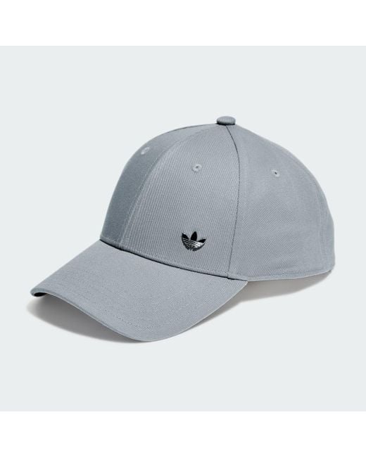 Adidas Blue Metallic Trefoil Baseball Cap