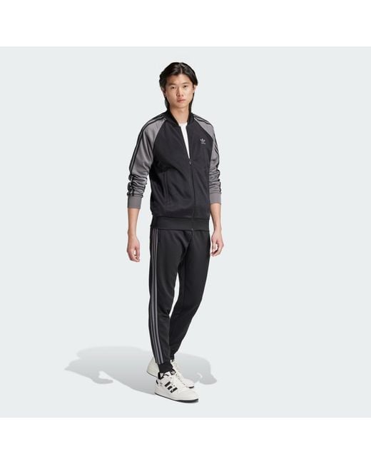 Adidas Black Adicolor Classics Sst Track Jacket for men
