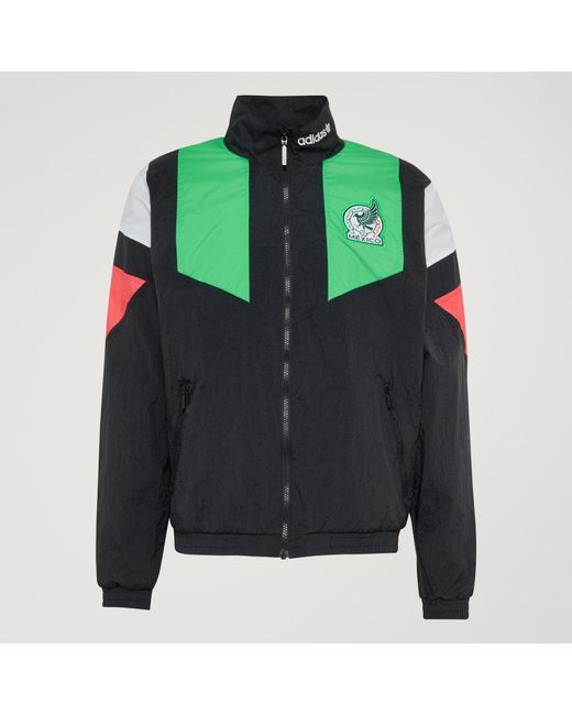 Adidas Black Mexico Eqt Track Top for men