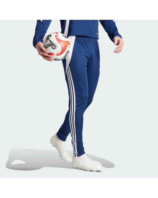 Pantaloni da allenamento Tiro 24 di Adidas in Blue da Uomo