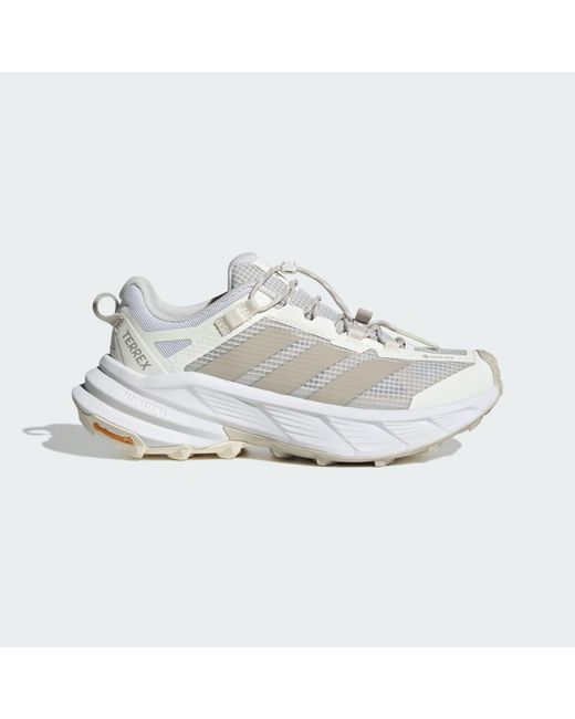Adidas White Terrex Freehiker Sl Gore-Tex Hiking Shoes