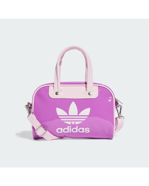 Adidas Purple Adicolor Mini Bowling Bag