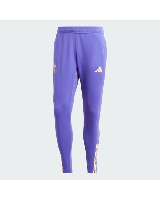 Pantaloni da allenamento Tiro 23 Real Madrid di Adidas in Purple da Uomo