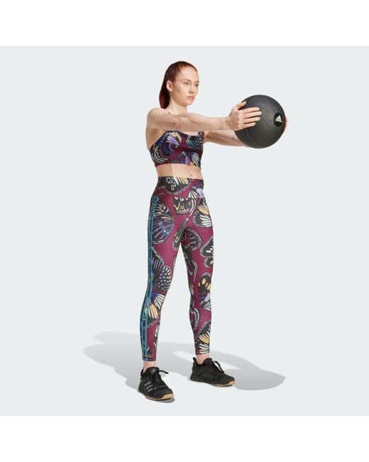 Adidas Multicolor X Farm Medium Support Bh