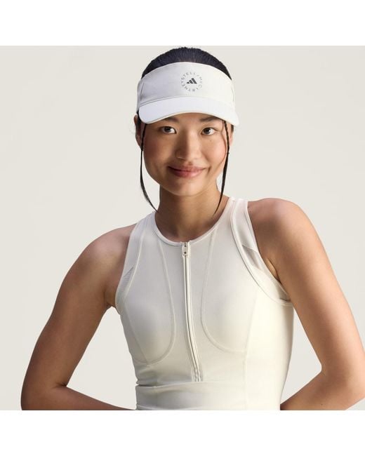 Adidas White By Stella Mccartney Visor