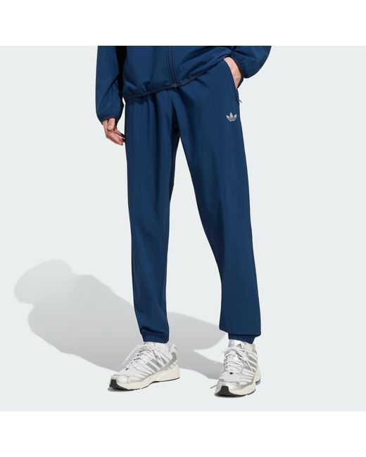 Pantalón Tech Trefoil Essentials Adidas de hombre de color Blue