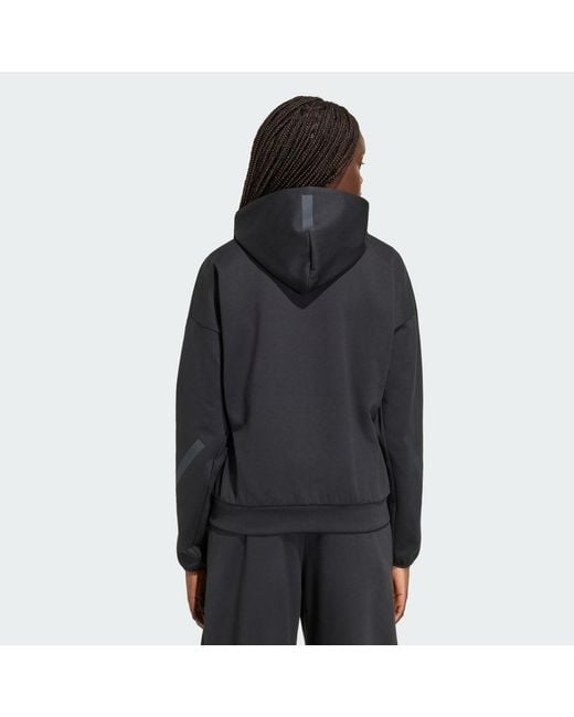 Adidas Black Z.N.E. Full Zip Hoodie