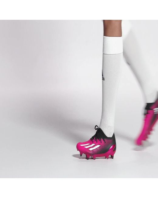 Adidas Purple X Speedportal.1 Soft Ground Boots for men