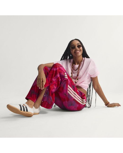 Adidas Red X Farm Rio House Of Tiro Track Joggers