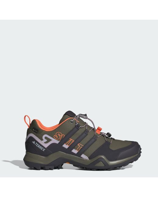 Adidas Black Terrex Swift R2 Gore-Tex Hiking Shoes