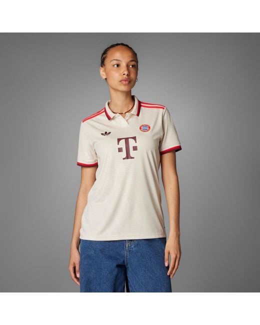 adidas Fc Bayern 24 25 Third Jersey in White Lyst UK